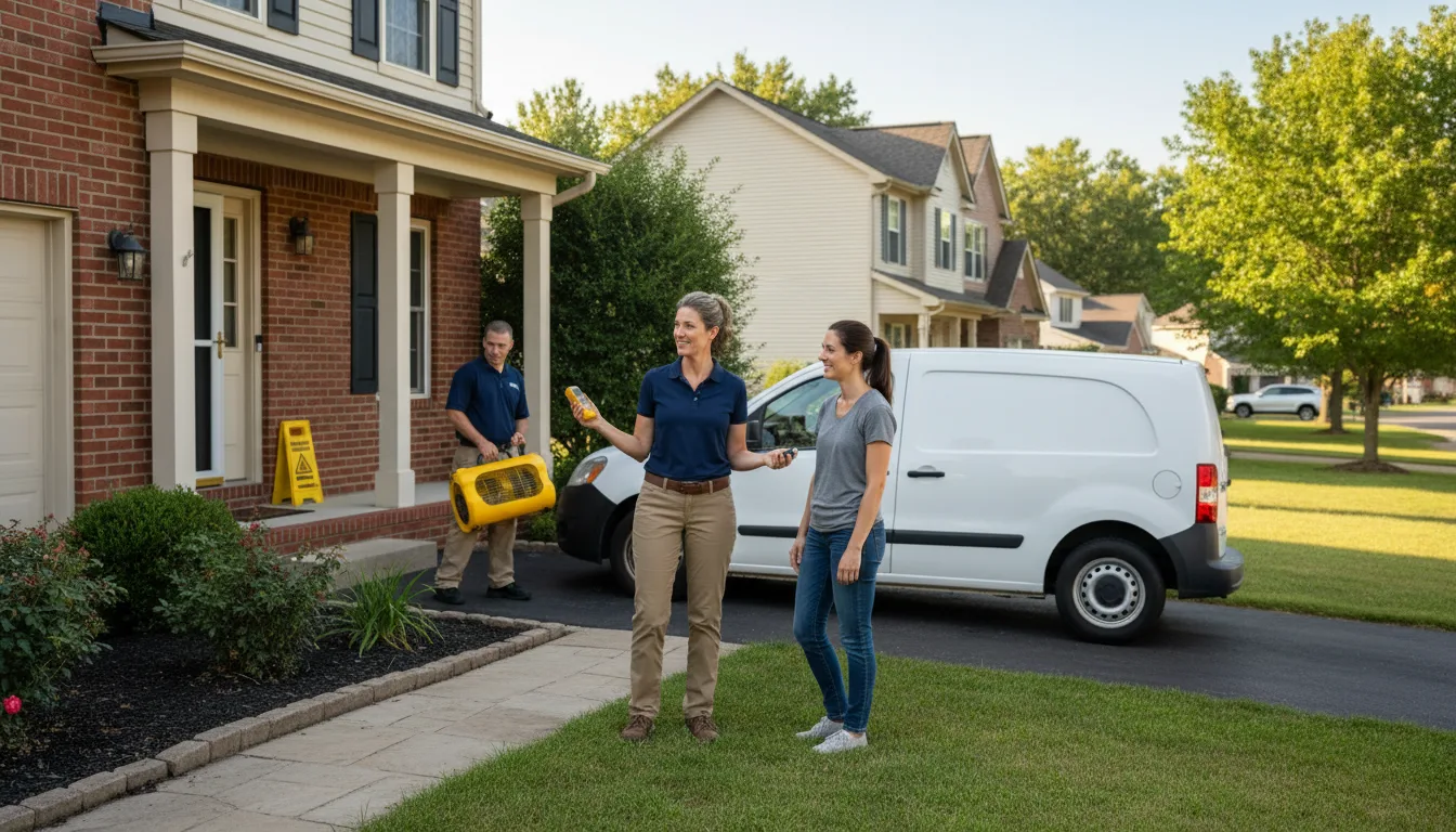 Water restoration image for Home Water Damage Repair in Mount Vernon, MO